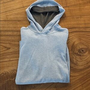 Reversible Johnston but did pullover Light Blue/ grey Hoodie icon